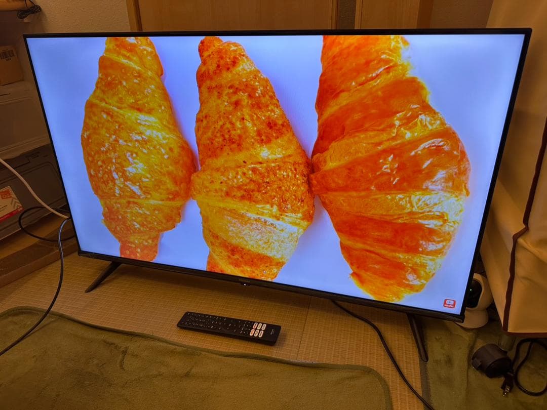 ハイセンス hisense 43型　スマートテレビ 43A6H 超極美品！