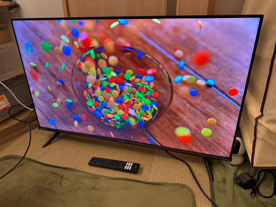ハイセンス hisense 43型　スマートテレビ 43A6H 超極美品！