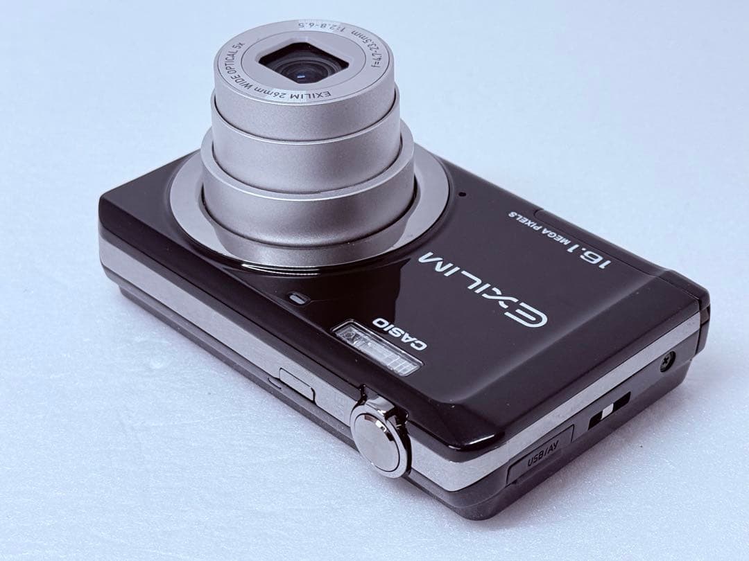 CASIO EXILIM EX-ZS6 ブラック 動作確認済 コンデジ レトロ