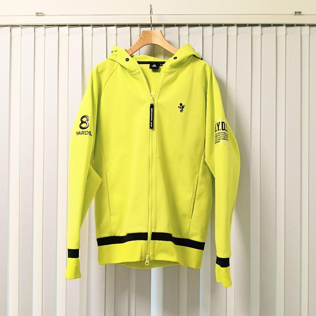 9 I.Y.D. 蛍光イエロー フルジップフーディ M