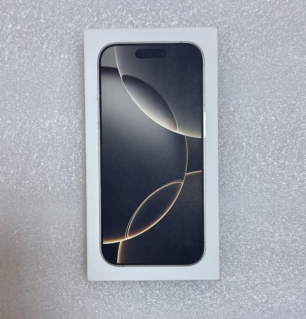 Apple iPhone16Pro ナチュラルチタニウム AppleCare+