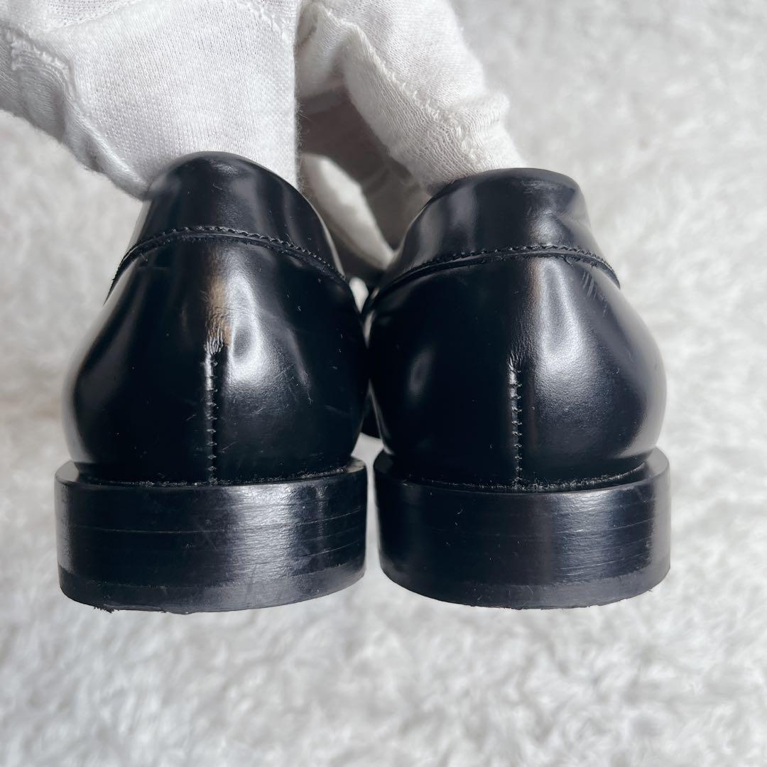 美品 アレキサンダーマックイーン スタッズ 革靴 ローファー ポインテッドトゥ