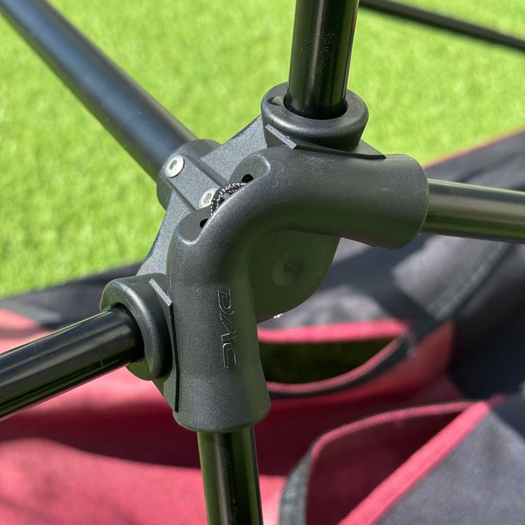 廃盤色 未使用級　ヘリノックス ホームデコ&ビーチ チェアツー バーガンディ