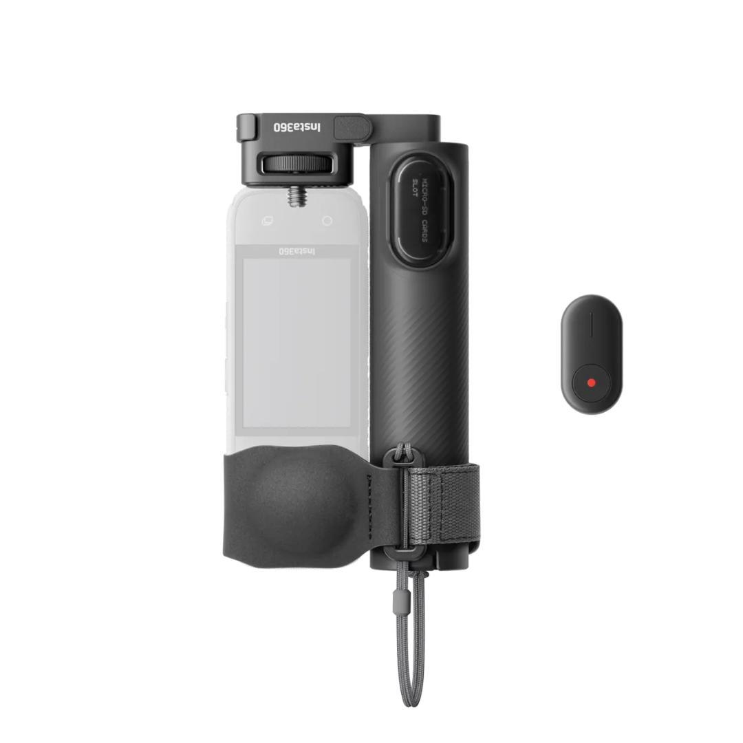 【純正】Insta360 折畳三脚自撮り棒リモコンキット&シリコンレンズカバー