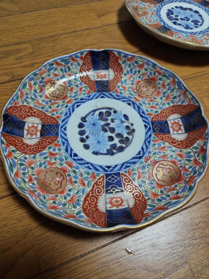 大聖寺伊万里　中皿　5枚