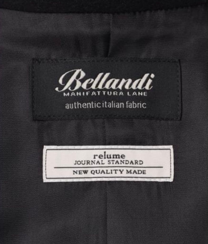 美品ジャーナルスタンダードレリュームBellandiウールメルトンPコート36