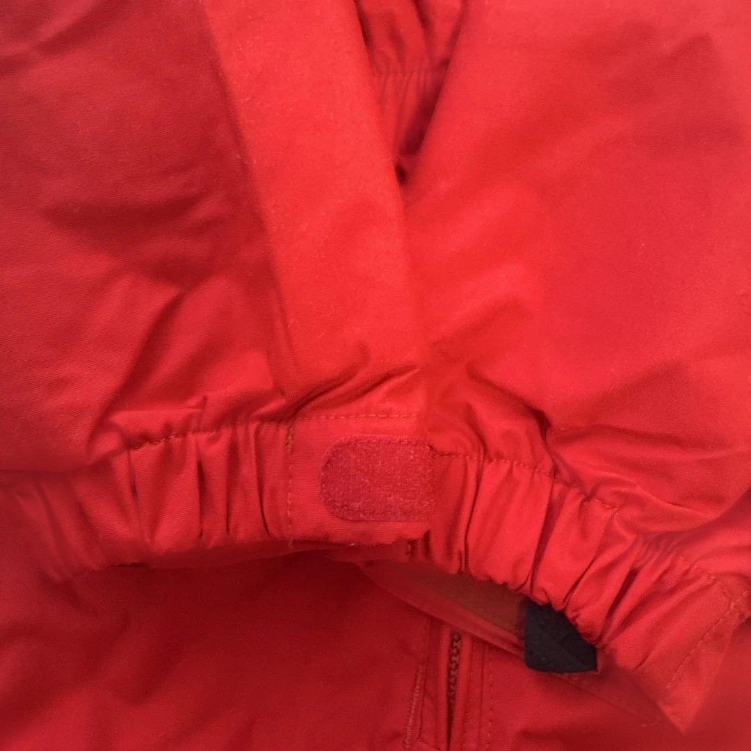 【新品未使用タグ付き】100cm赤モンベルパウダーカバーオール