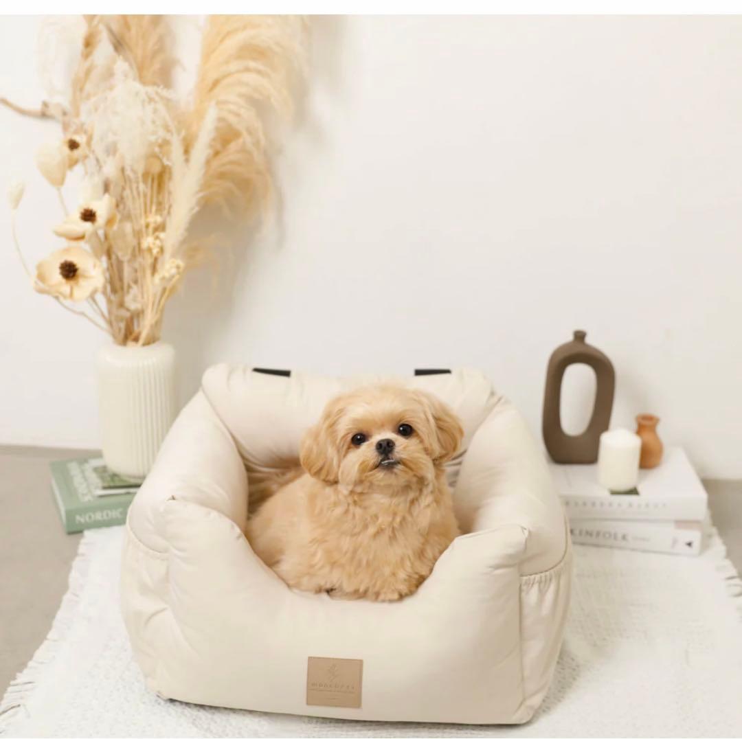 モンシェリ moncheri 撥水ふんわりドライブペットベッド！