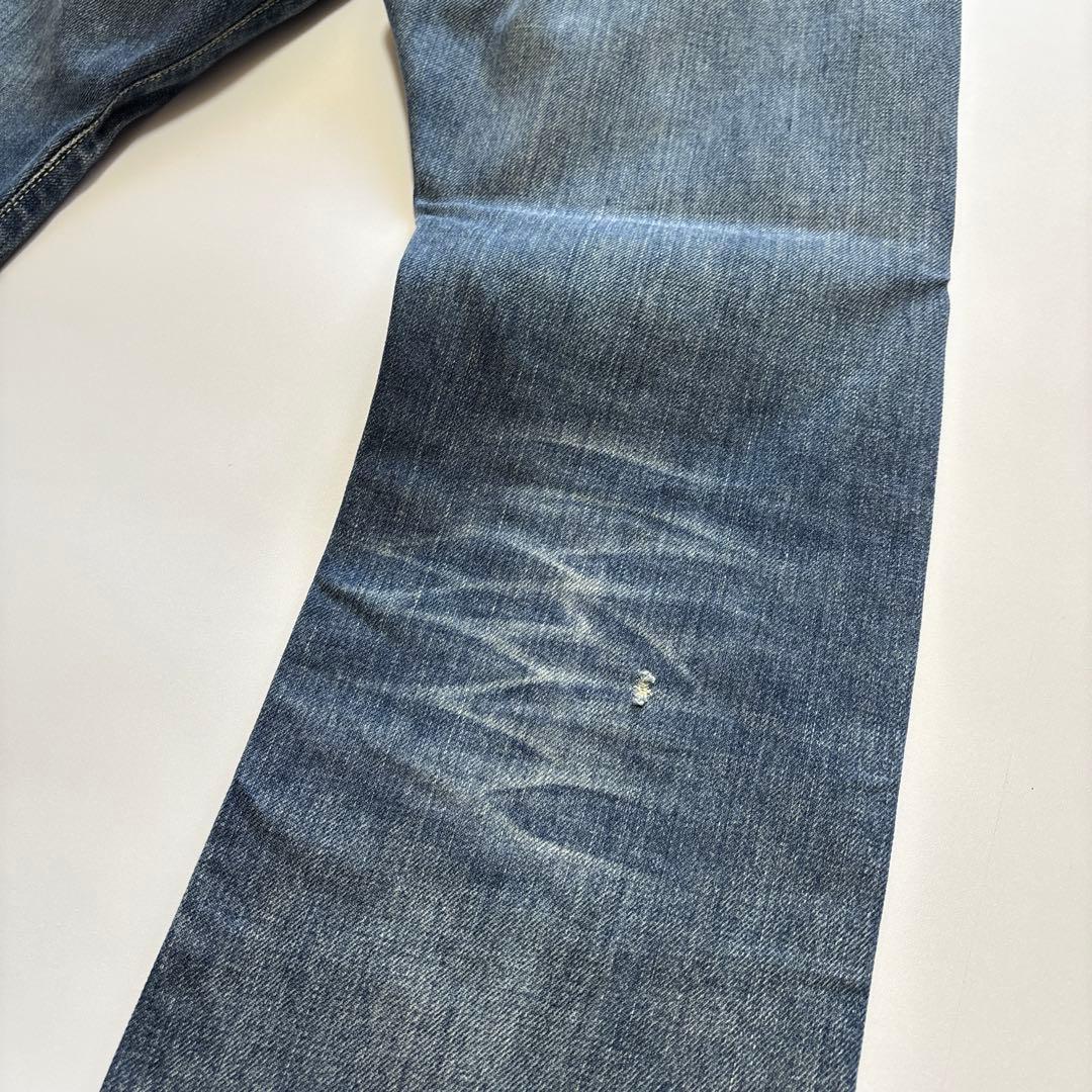 ヒステリックグラマー　ビンテージ加工　スタッズ　デニムパンツ