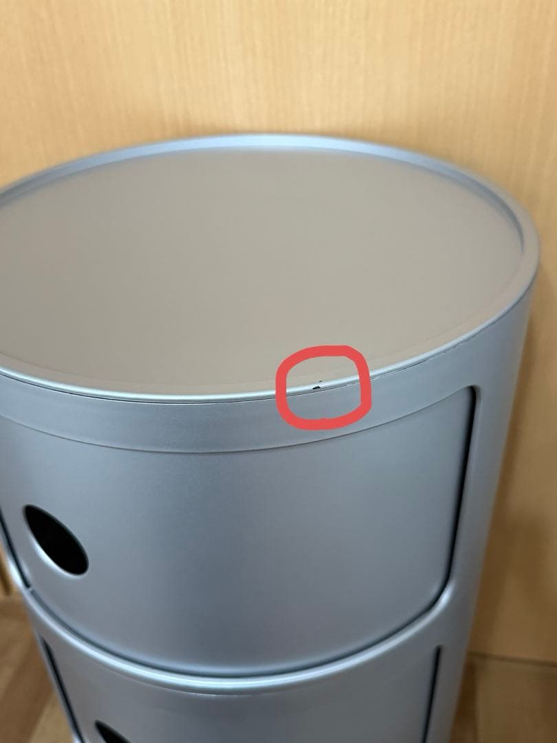 Kartell COMPONIBILI カルテル コンポニビリ 3 シルバー