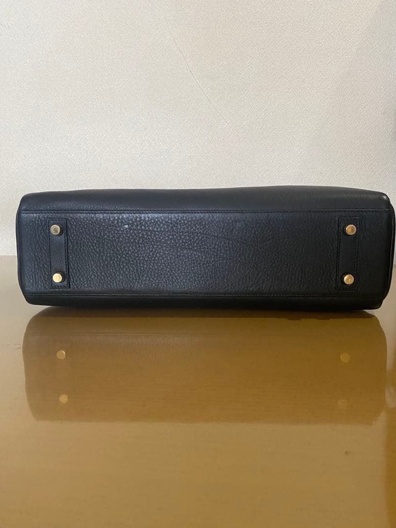 Cisei レザービジネスバッグ 黒