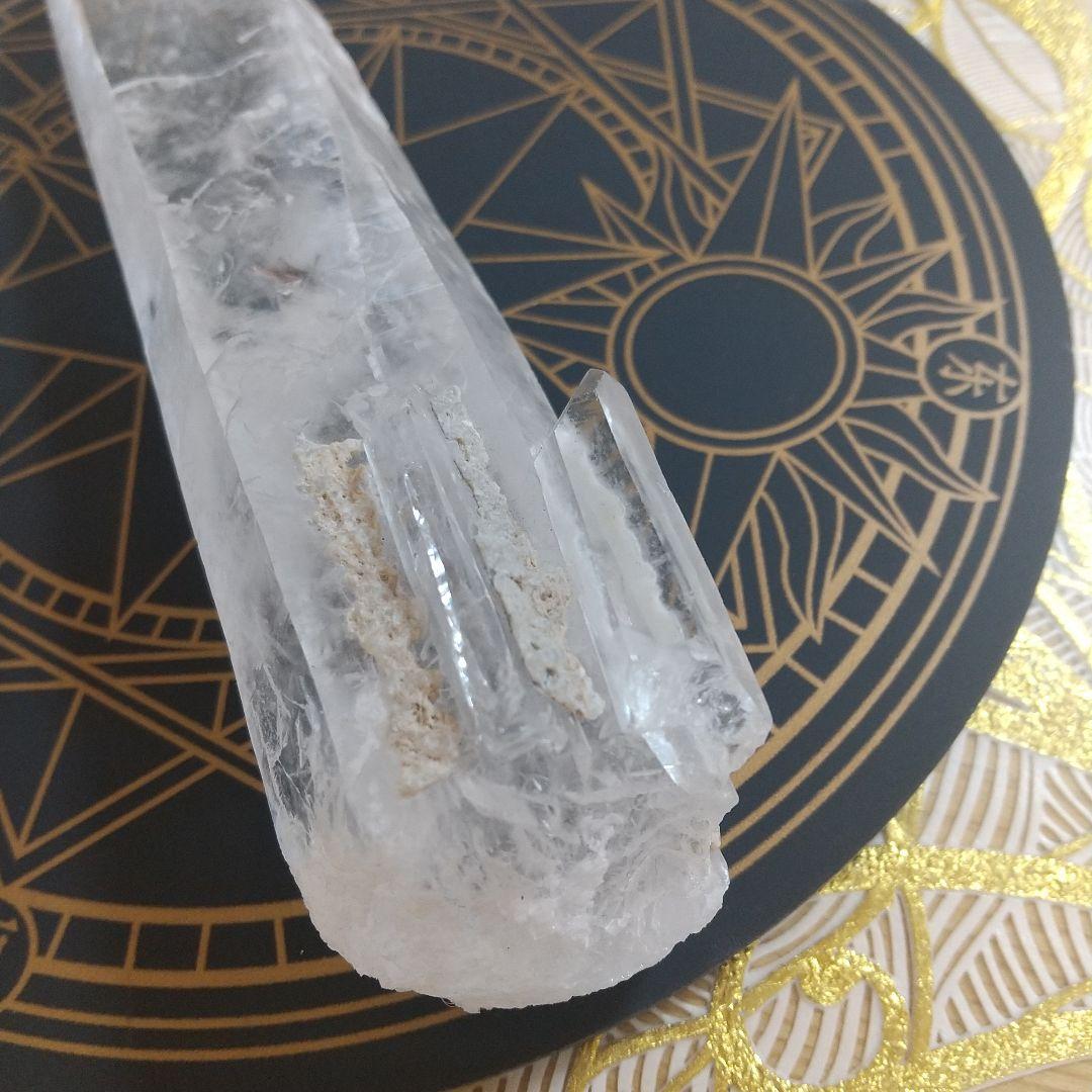 モンゴル産 レーザークォーツ エンジェルラダー クォーツインクォーツ