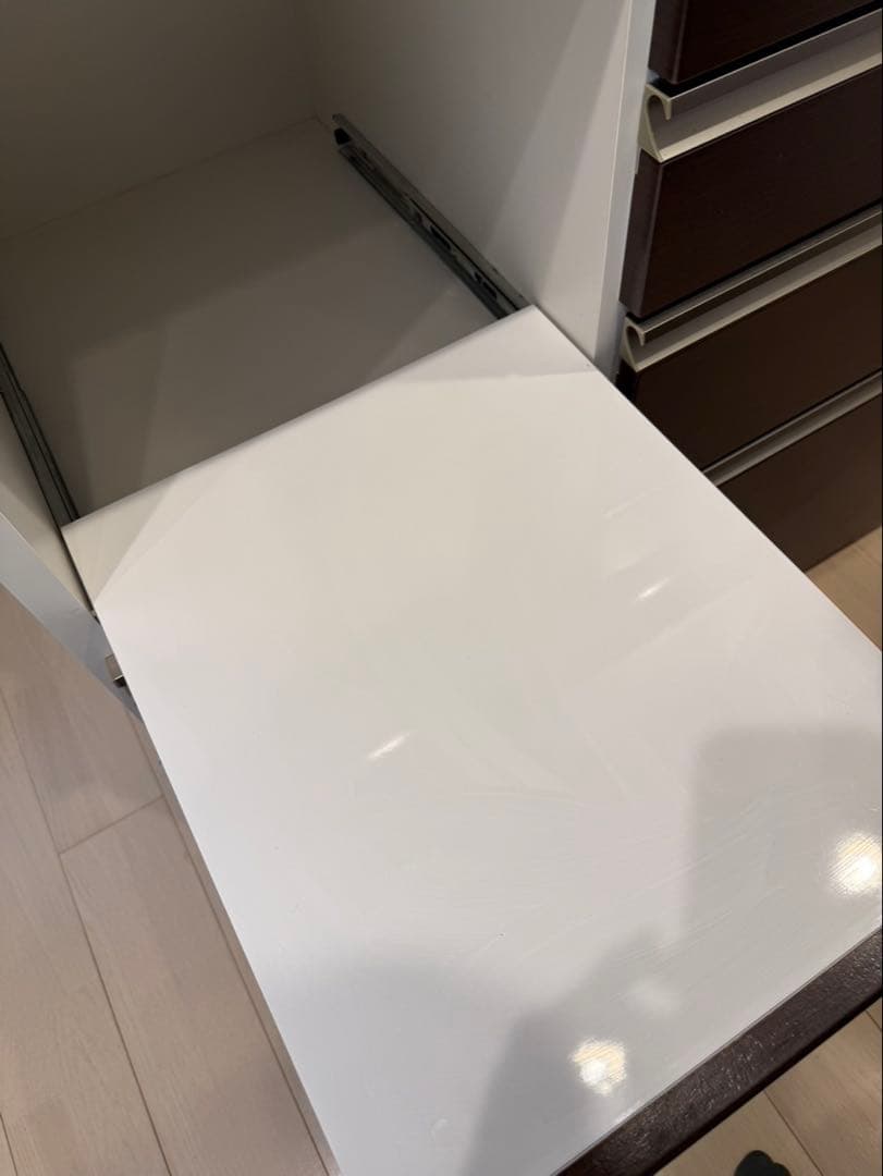 KEYUCA キッチンボード　レンジボード　高さ210幅100 食器棚