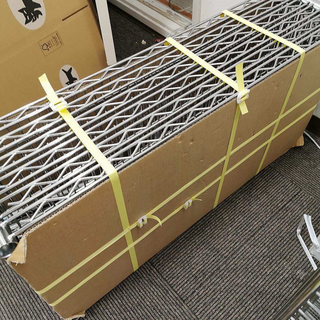 幅90cm　スチールラック 5段 シルバー