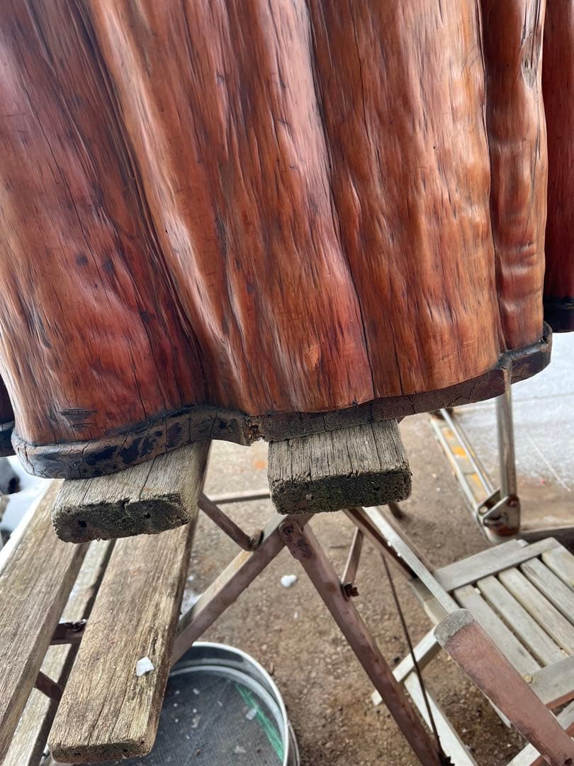 火鉢、くりぬき火鉢、超特大切り株火鉢、直径60センチ、囲炉裏、座卓、テーブル、