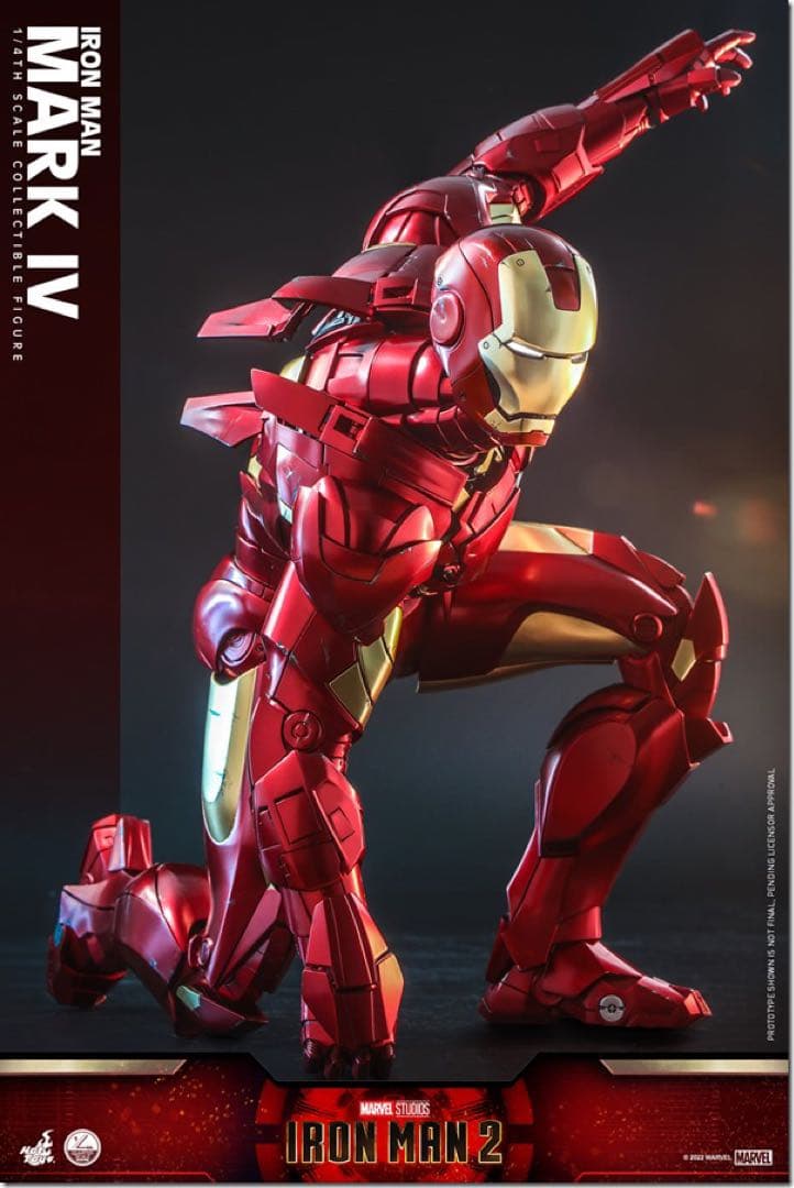【最終値下げ】 ホットトイズ クオーター・スケール アイアンマン・マーク4