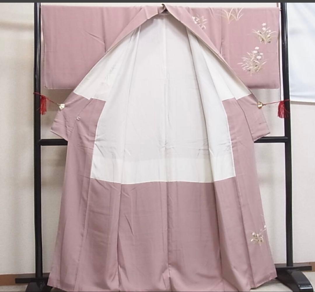 訪問着 フルセット5点サイズM〜Ｌ 友禅　童子遊び　正絹