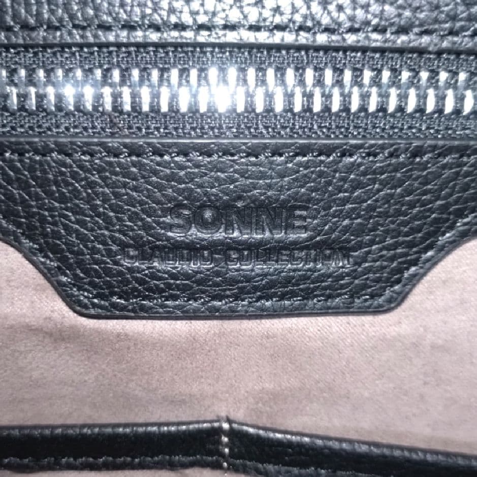 ✨未使用級✨SONNE ゾンネ　2way ビジネスバッグ　本革　ブラック　A4