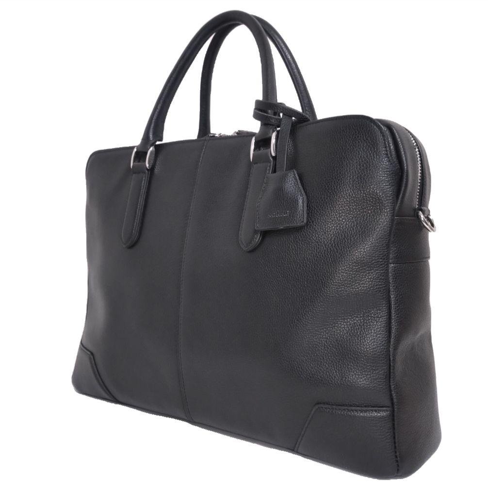 ✨未使用級✨SONNE ゾンネ　2way ビジネスバッグ　本革　ブラック　A4