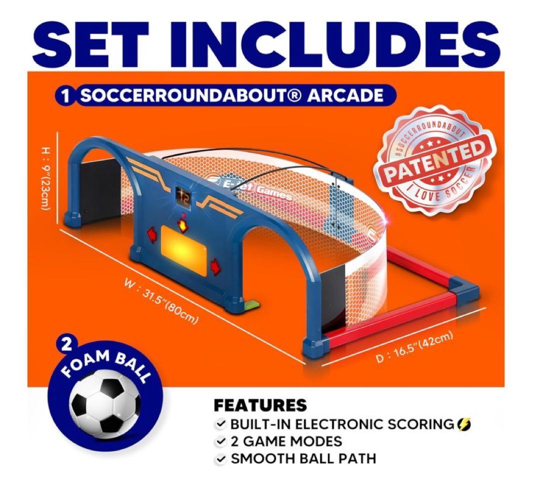 即日発送　Soccer Roundabout® アーケードセット