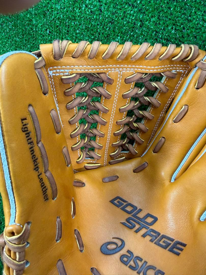 アシックス 硬式グラブ 内野手用 限定 ゴールドステージ BGU51H