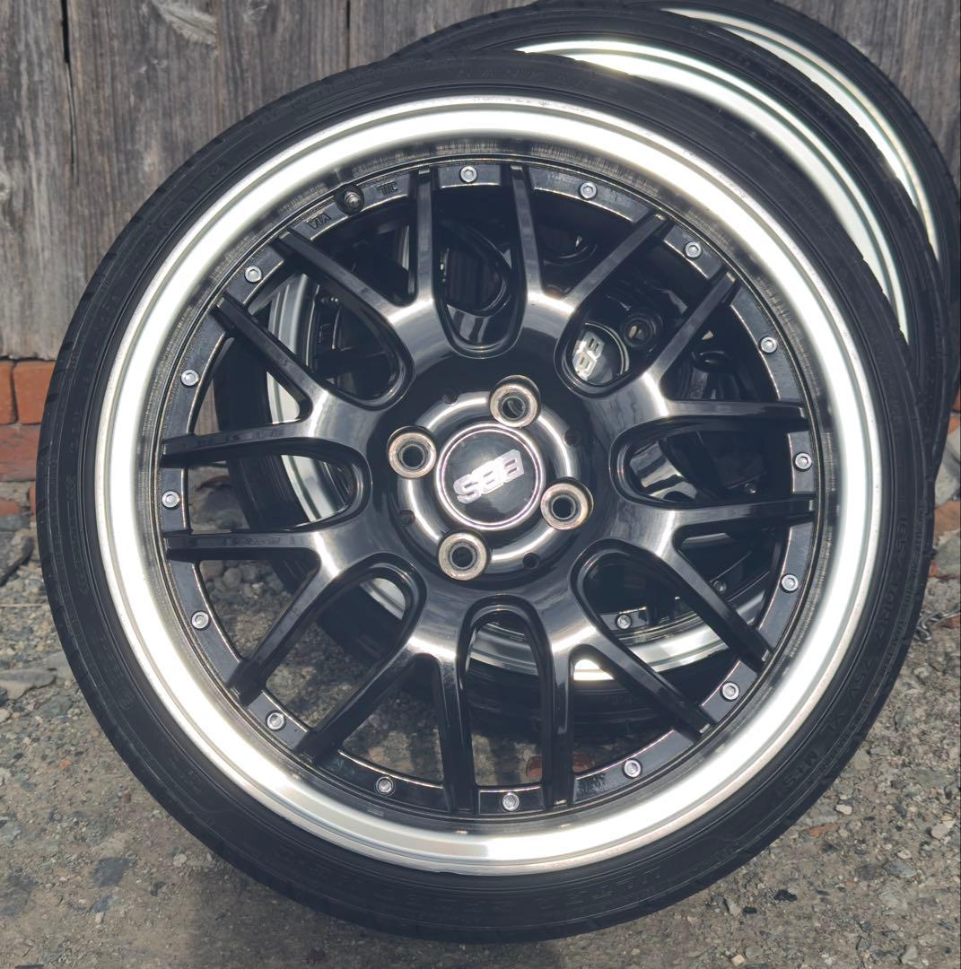 17インチ メッシュホイールセット ※BBSではありません。