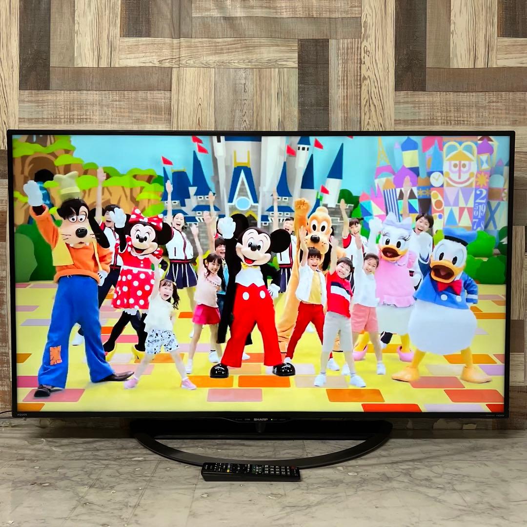 リクエスト価格❣️シャープ 50V型4Kテレビ YouTube.NETFLIX視聴