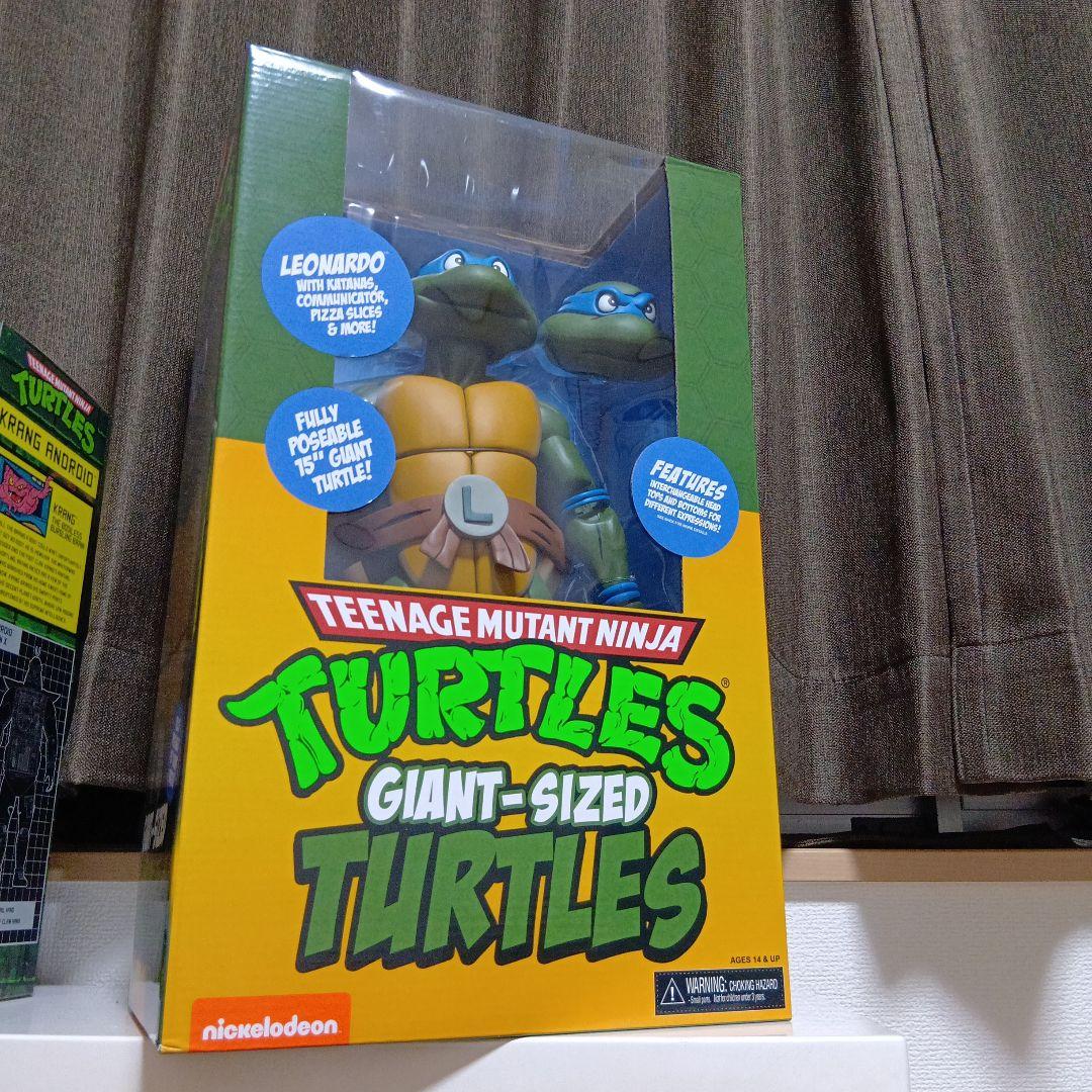 ネカ　ミュータントタートルズ　レオナルド　ジャイアントサイズ　TMNT NECA