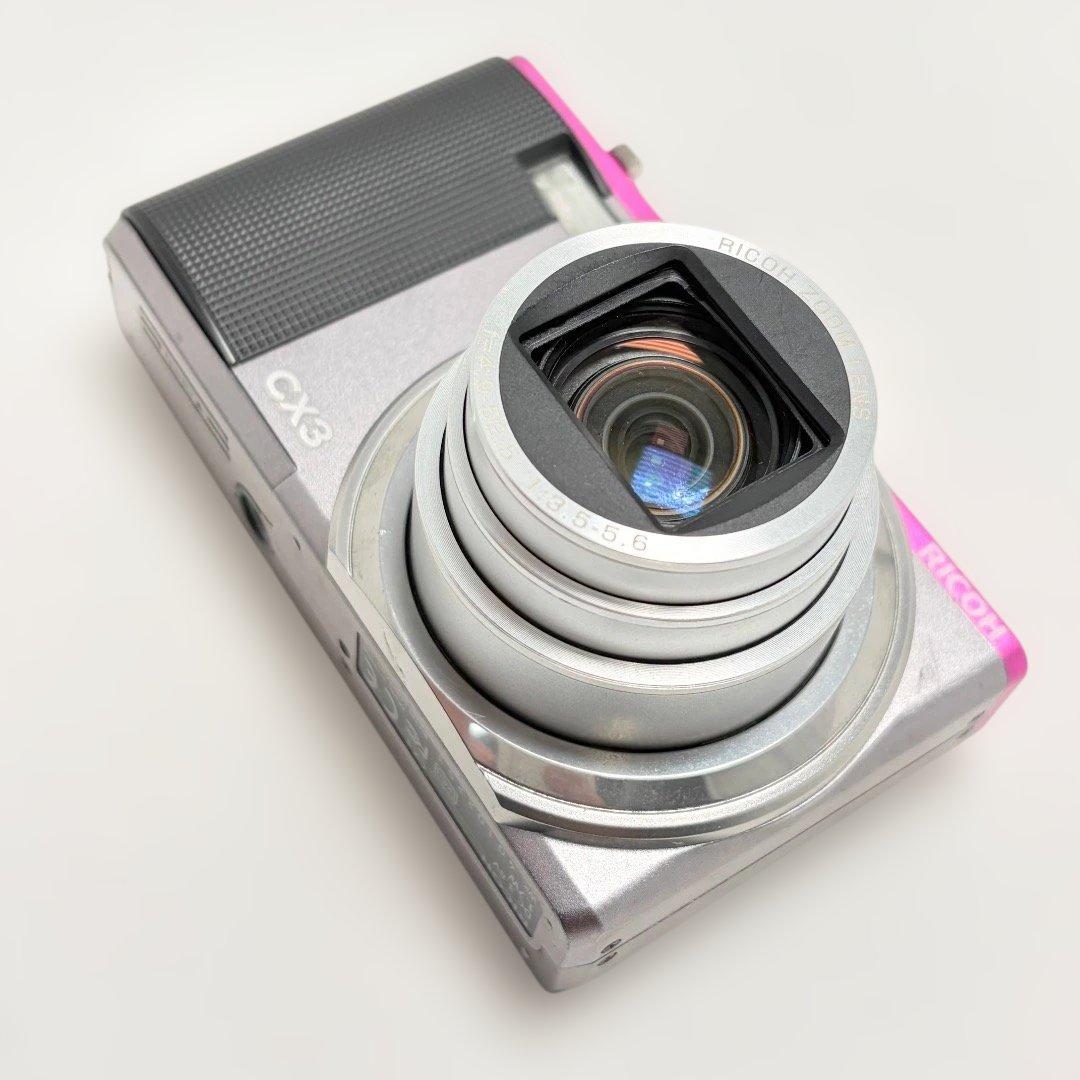 動作品✨RICOH CX3 人気のピンク【スマホ転送OK】送料無料 匿名配送