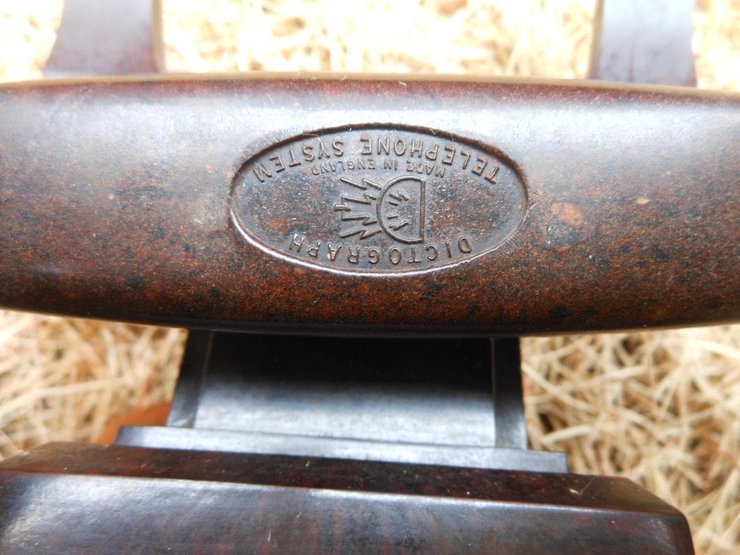 アンティーク　電話機　インターフォン　英国製　ディクトグラフ電話システム