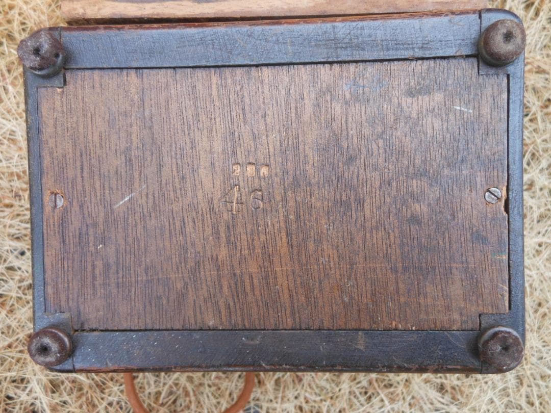 アンティーク　電話機　インターフォン　英国製　ディクトグラフ電話システム