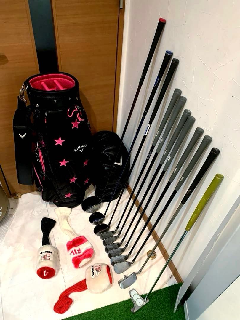 豪華　良品　レディースゴルフクラブ フルセット　キャロウェイ　ミズノ
