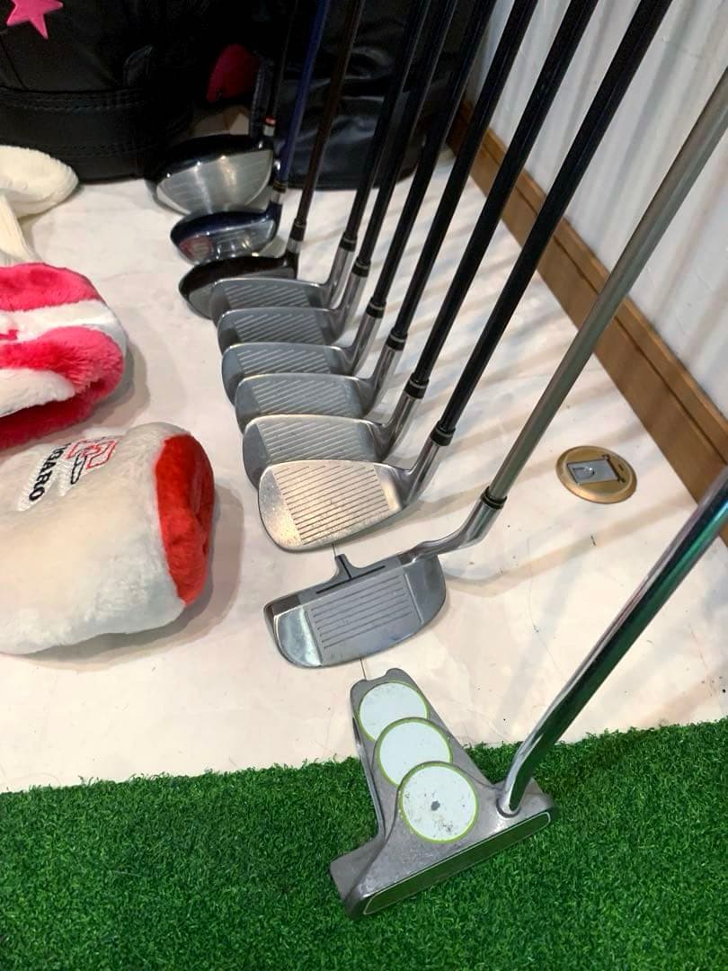 豪華　良品　レディースゴルフクラブ フルセット　キャロウェイ　ミズノ