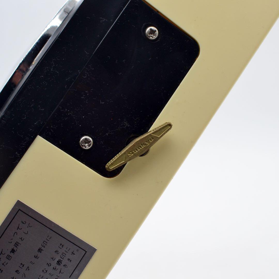 昭和レトロ　東京時計 SANYO 1969年(昭和44年)置き時計　オルゴール