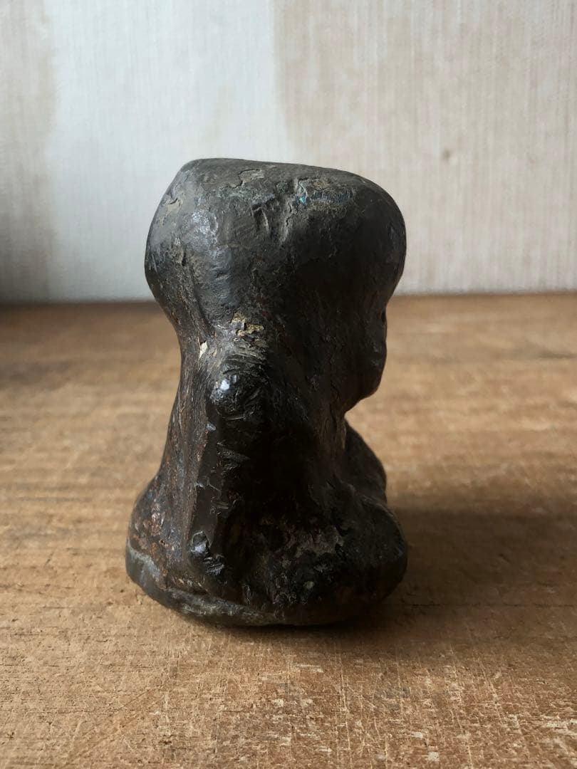 家の神さま　古民藝　金属製　福助　民衆仏