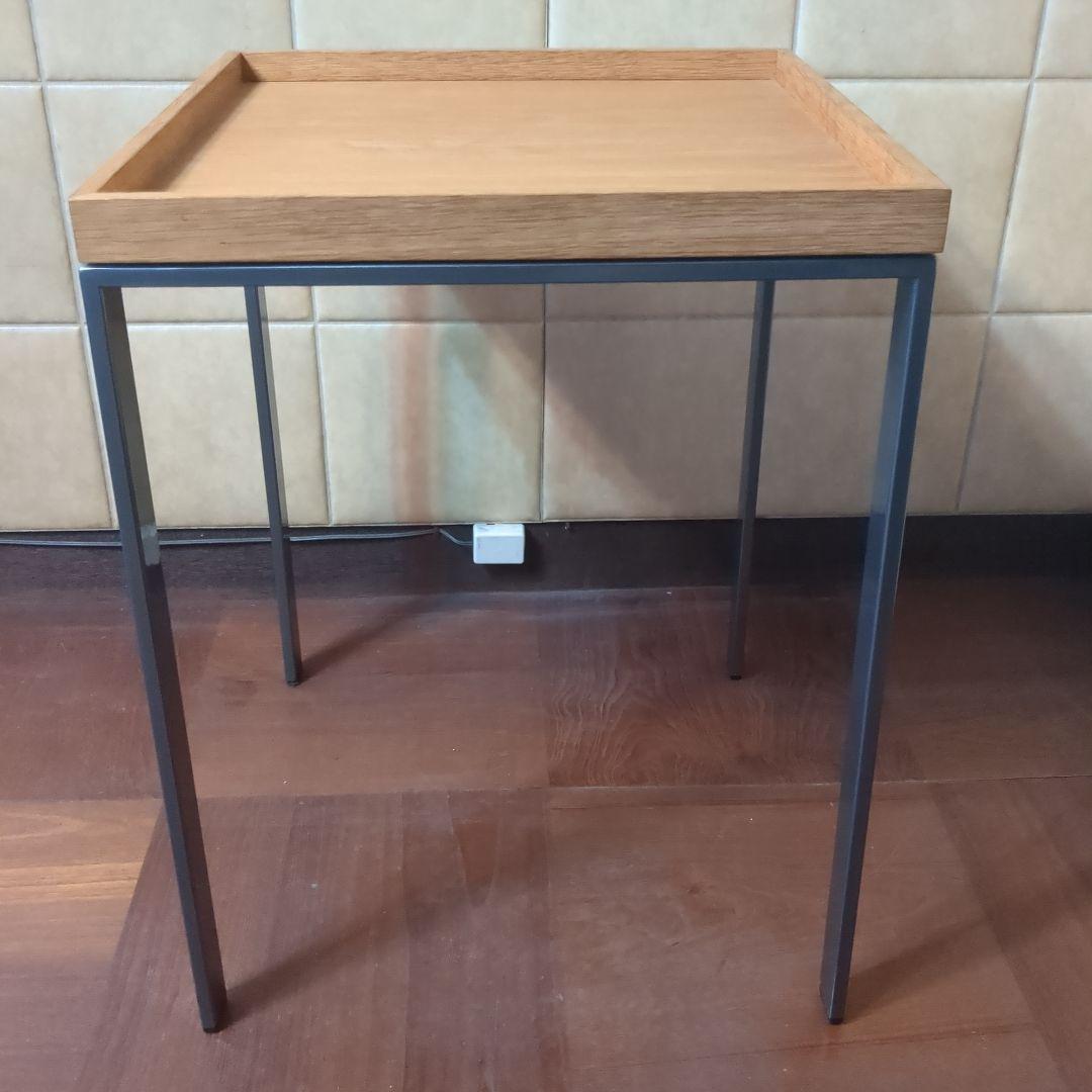 KFF CARRY　サイドテーブル　オーク材