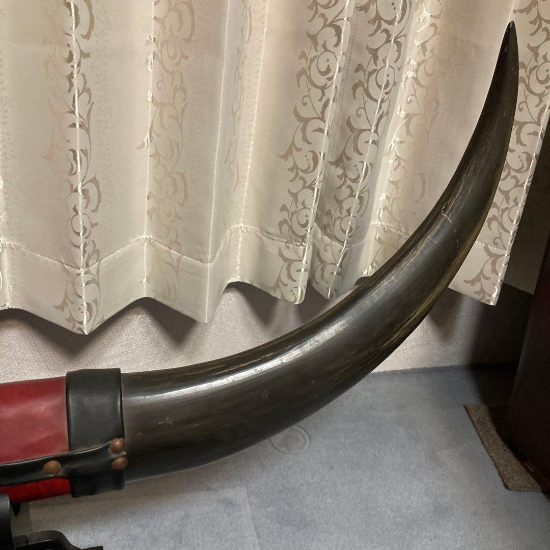 水牛の角　インテリア置物