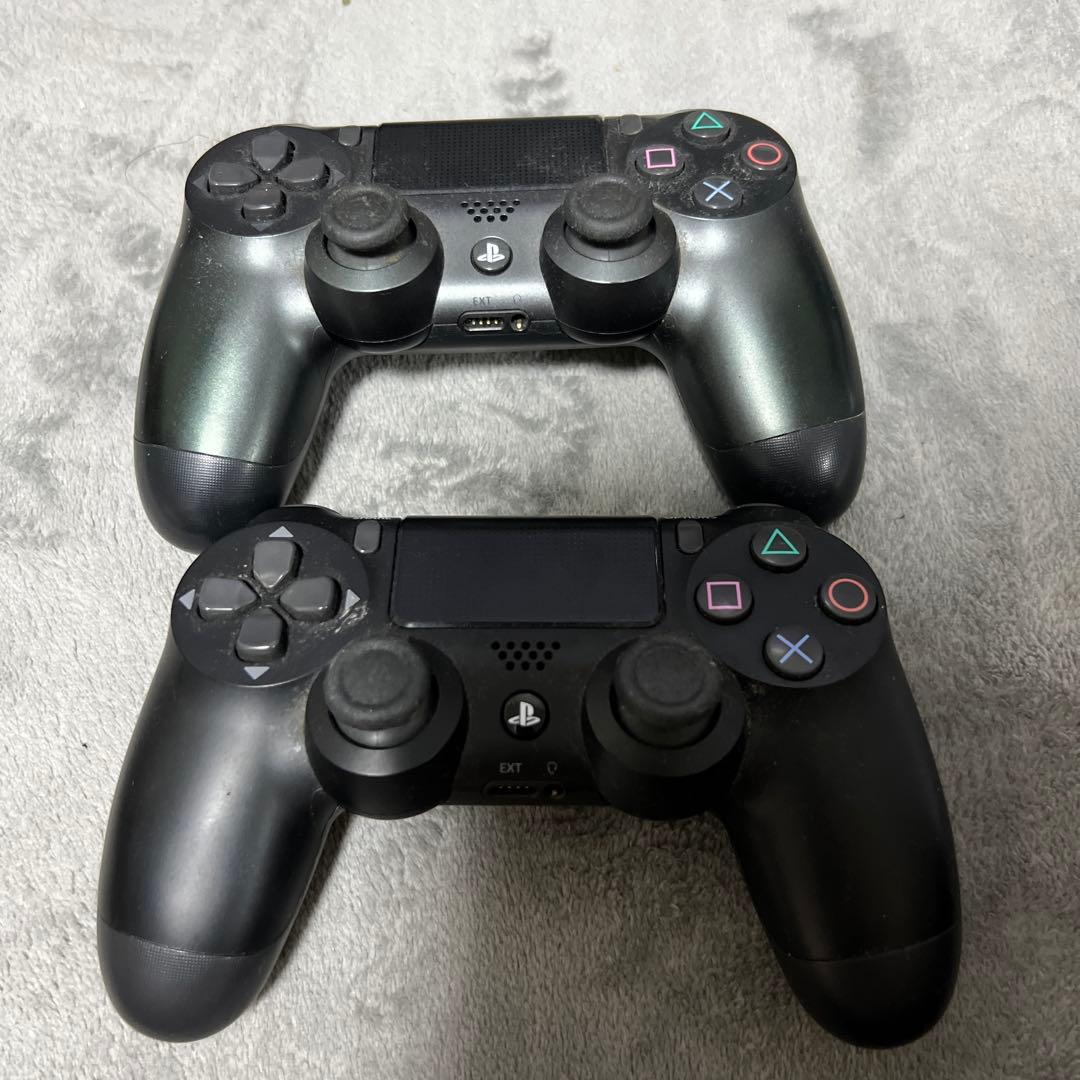 ps4ホワイトオーディオ機器 コンパクト　コントローラー3つ