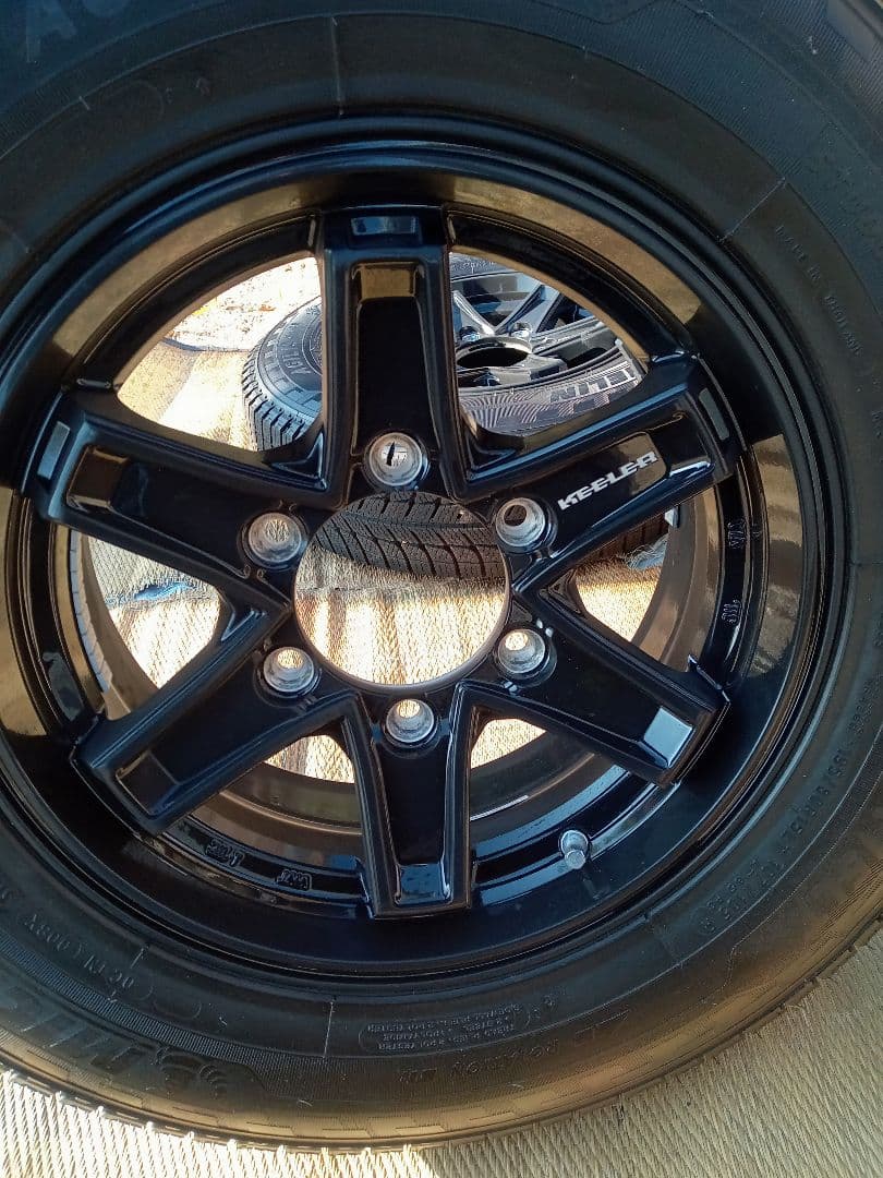 KEELER TACTICS15インチホイールMICHELINタイヤセット6穴