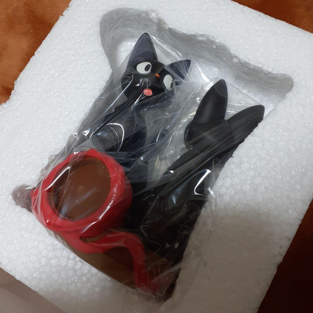 魔女の宅急便☆ミニ置時計ジジとぬいぐるみジジ新品未使用品☆動作確認済み！ジブリ