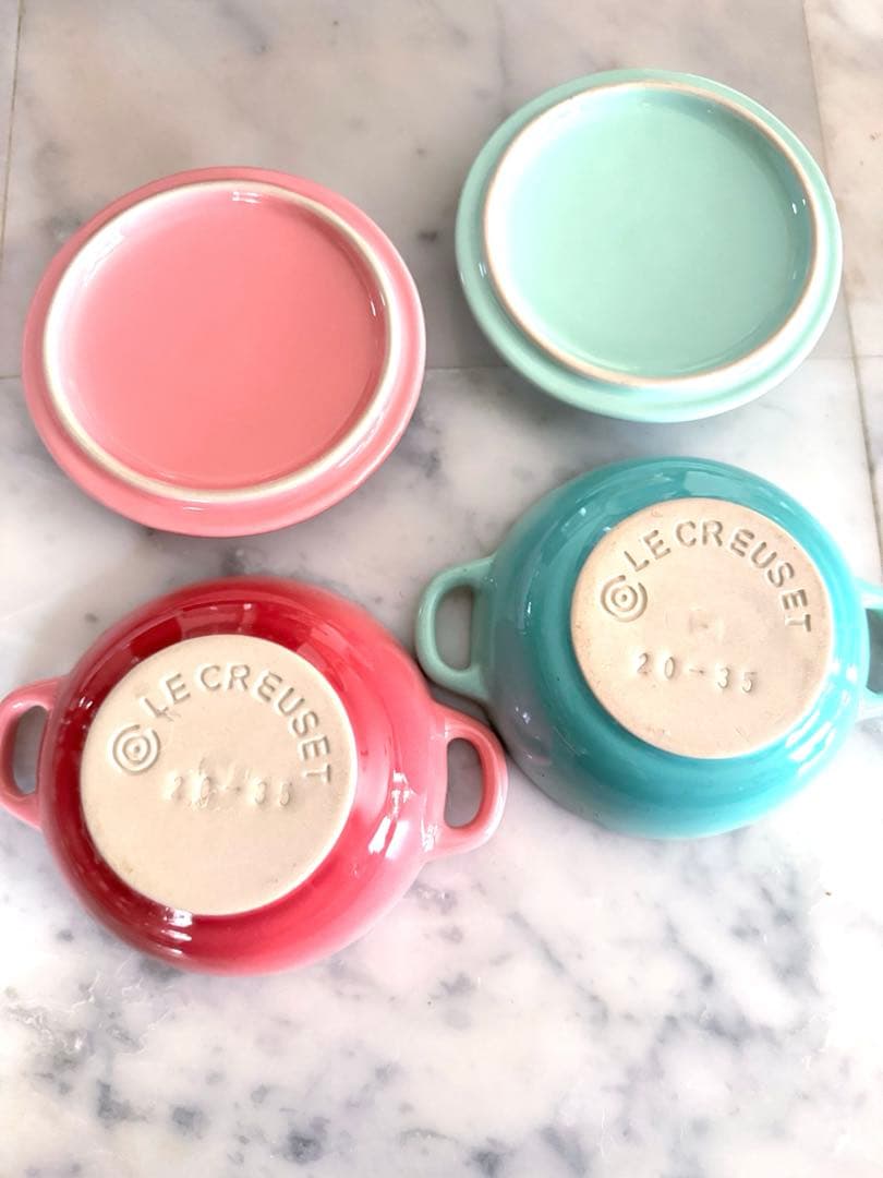 LE CREUSET 新品ルクルーゼ ミニマルミット ホーリーレリーフ2個セット