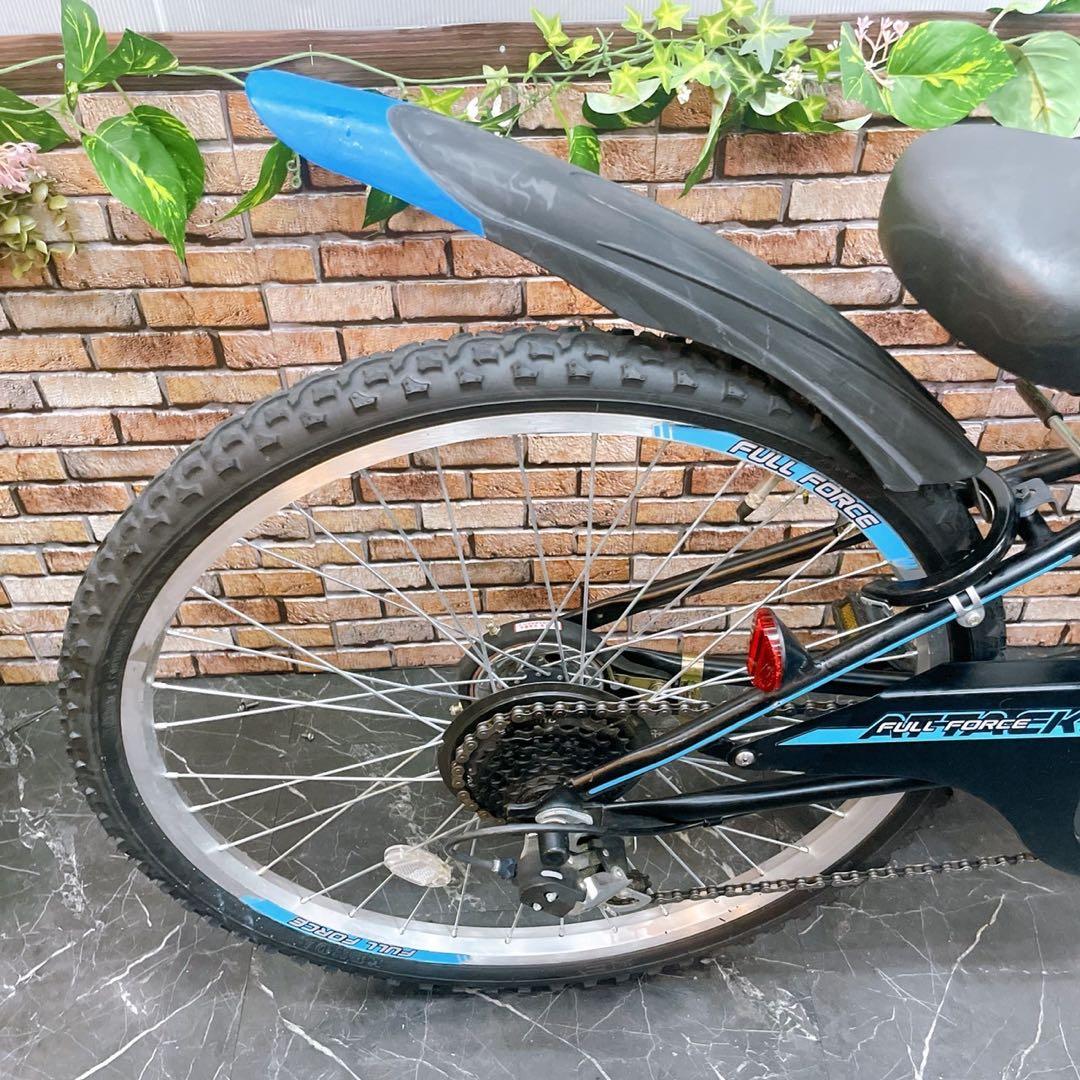 【23】子供用自転車 子供車 FULC FORCE ブラック 24インチ