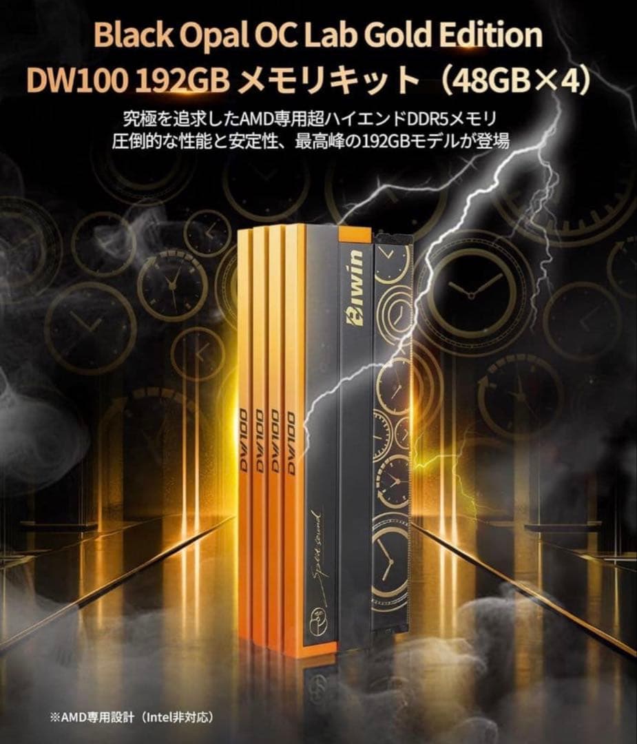 【48GB×4】192GBセットBiwin DW100 DDR5 管理番号4