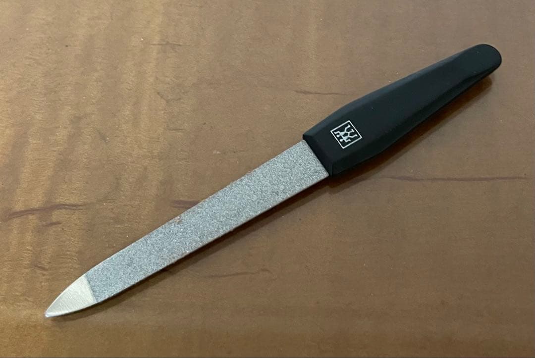 ツヴィリング ビューティーケア ５点セット ファスナー付き革ピンクケース