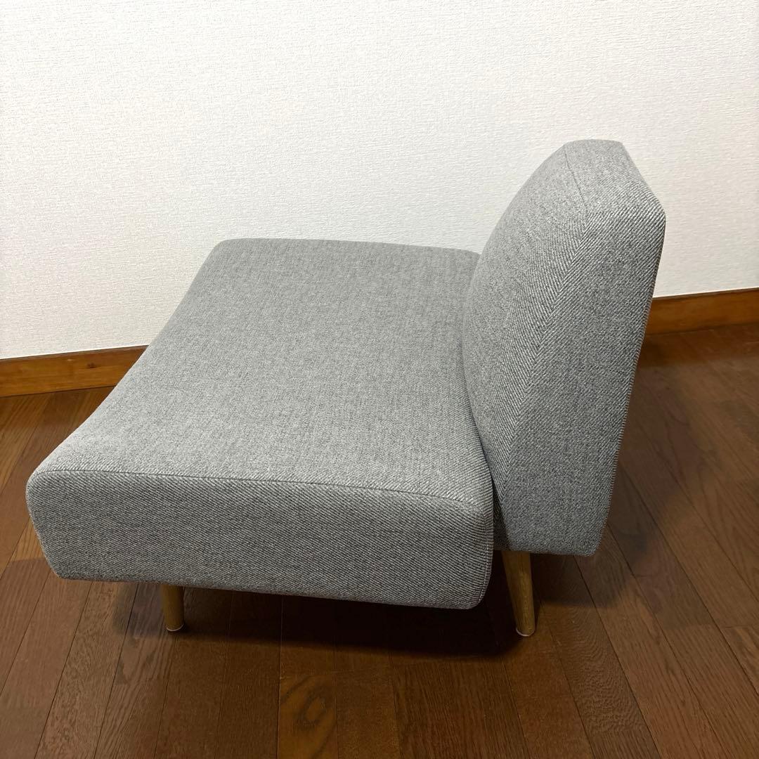 【美品】直接お渡し　IDEE 無印良品 AO SOFA グレー 1人掛け