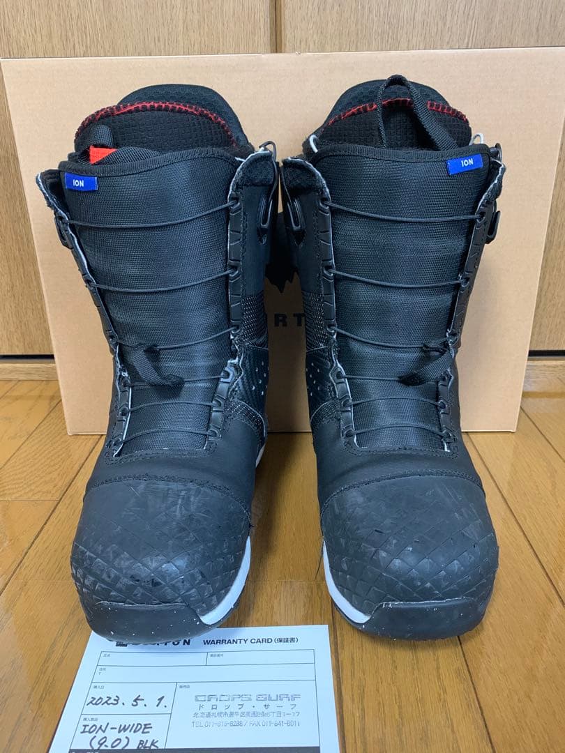 BURTON ION WIDE スノーボードブーツ(ブラック)