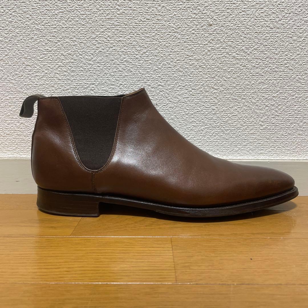 クロケットアンドジョーンズ　Cranford 8.5E サイドゴアブーツ
