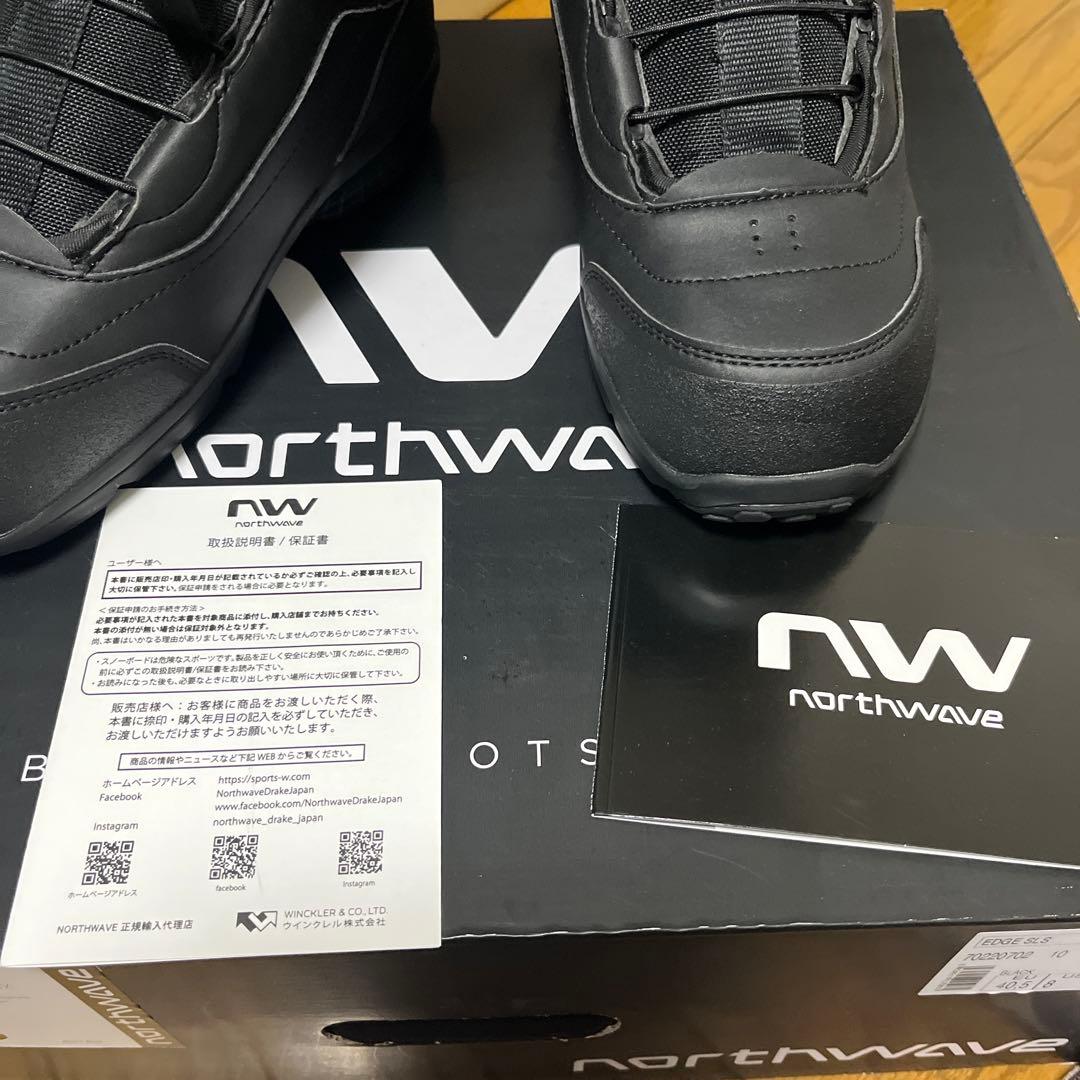 値下げ！NORTH WAVE EDGE 26cm 23-24モデル新品