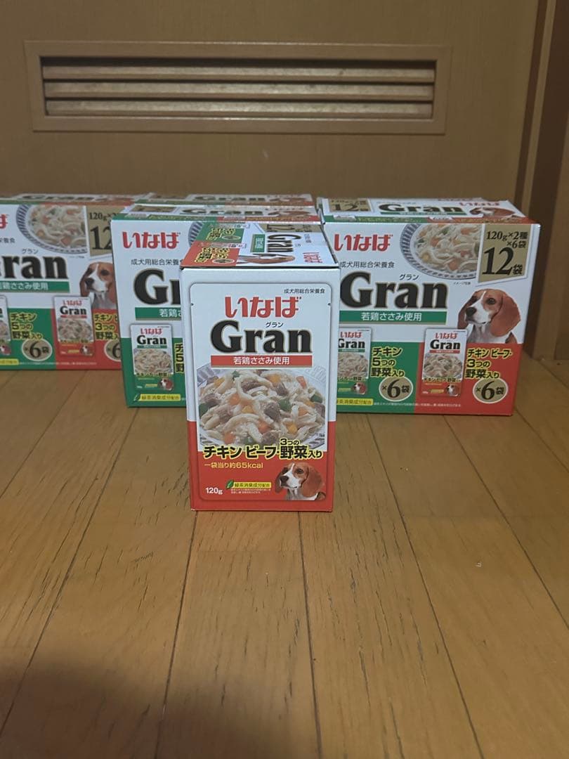 いなば Gran チキンと野菜 120g×12個入り 6ケース
