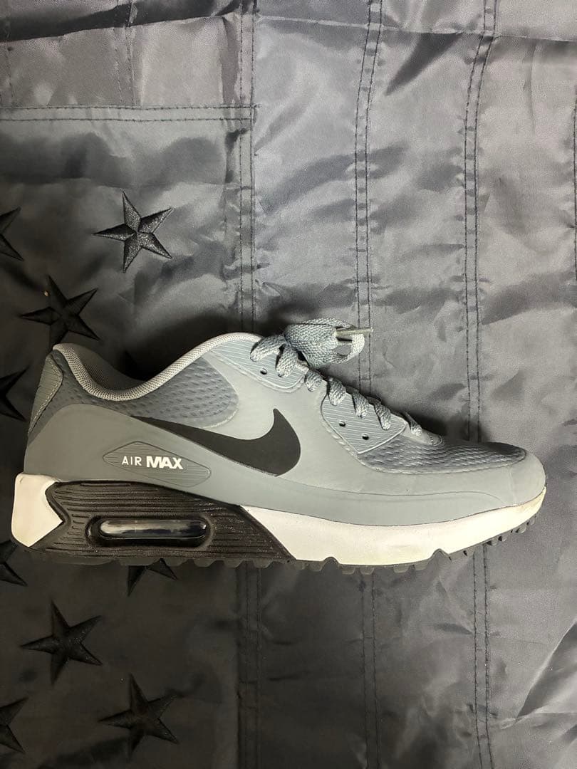 シューズ(男性用) NIKE GOLF AIR MAX 90 smoke grey 26.5